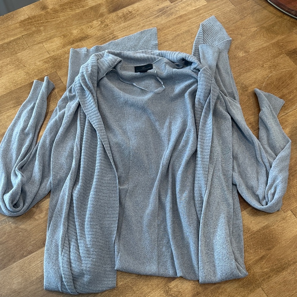 Worthington Light Gray Women's Cardigan